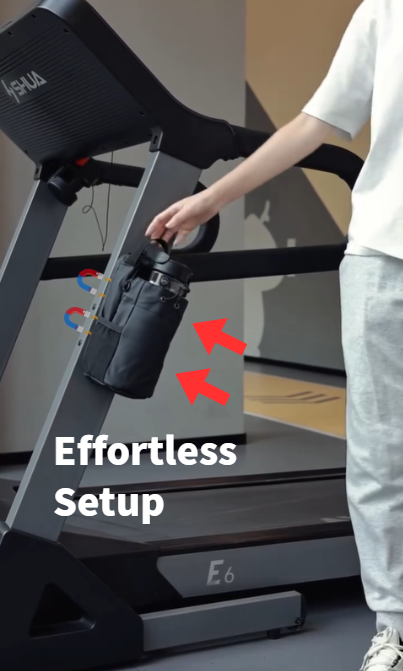 Large Capacity Magnetic Gym Bag with Phone Pocket & Water Bottle Pouch - Ultimate Organizer for Fitness Accessories